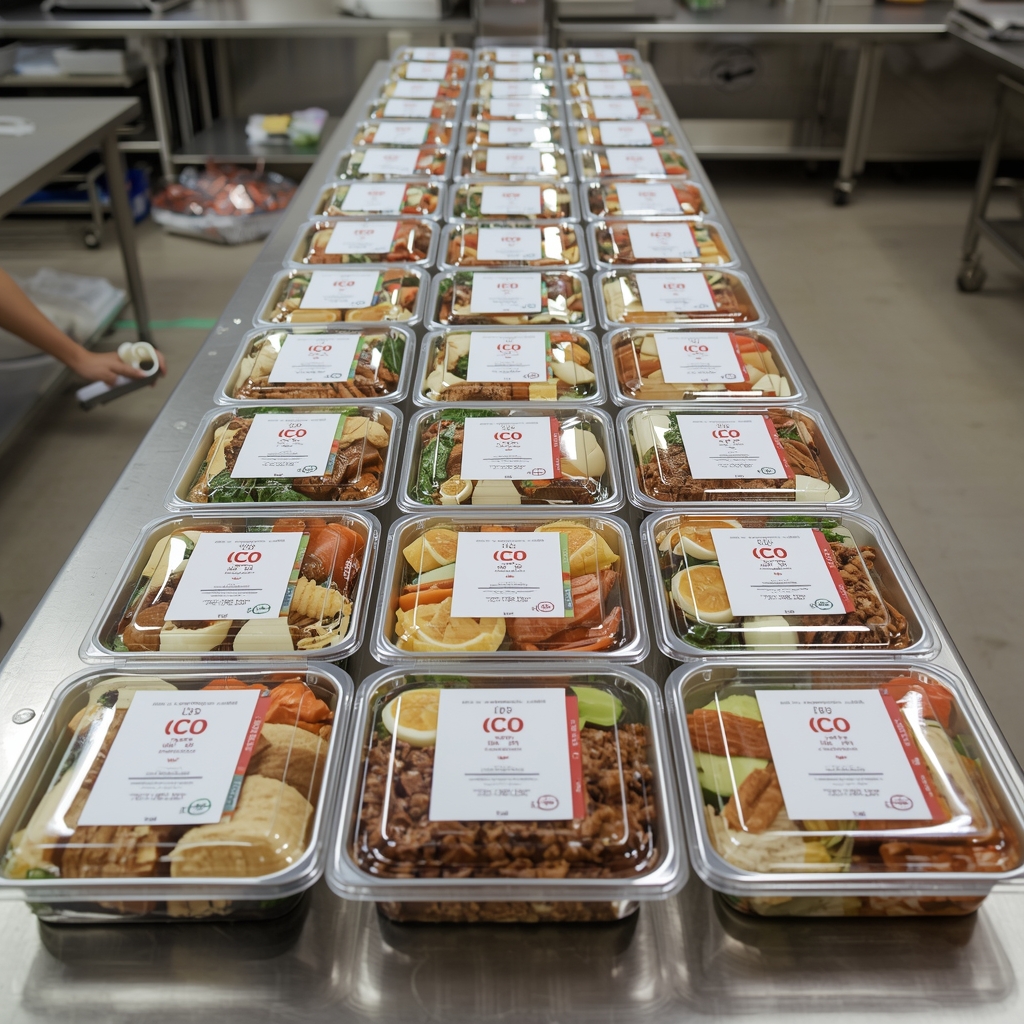 We prepare, portion, and seal your meals